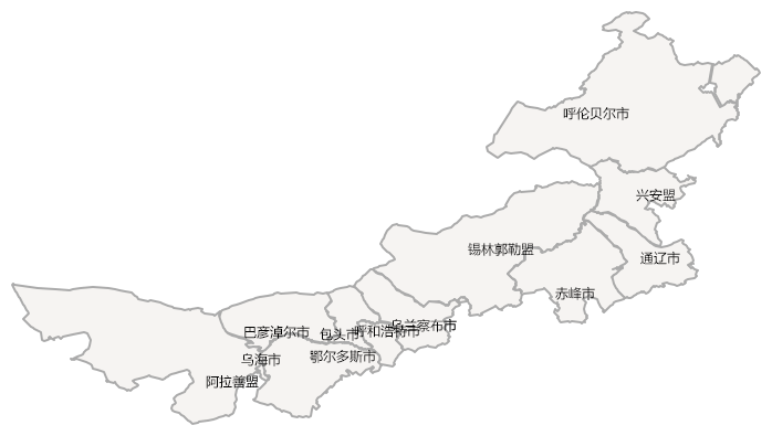 内蒙古自治区地图